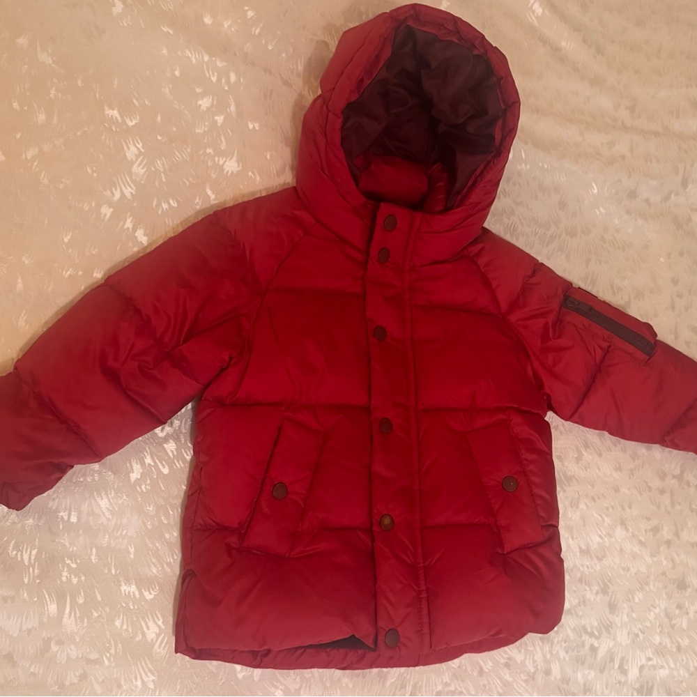 Zara puffer jacket - size 5